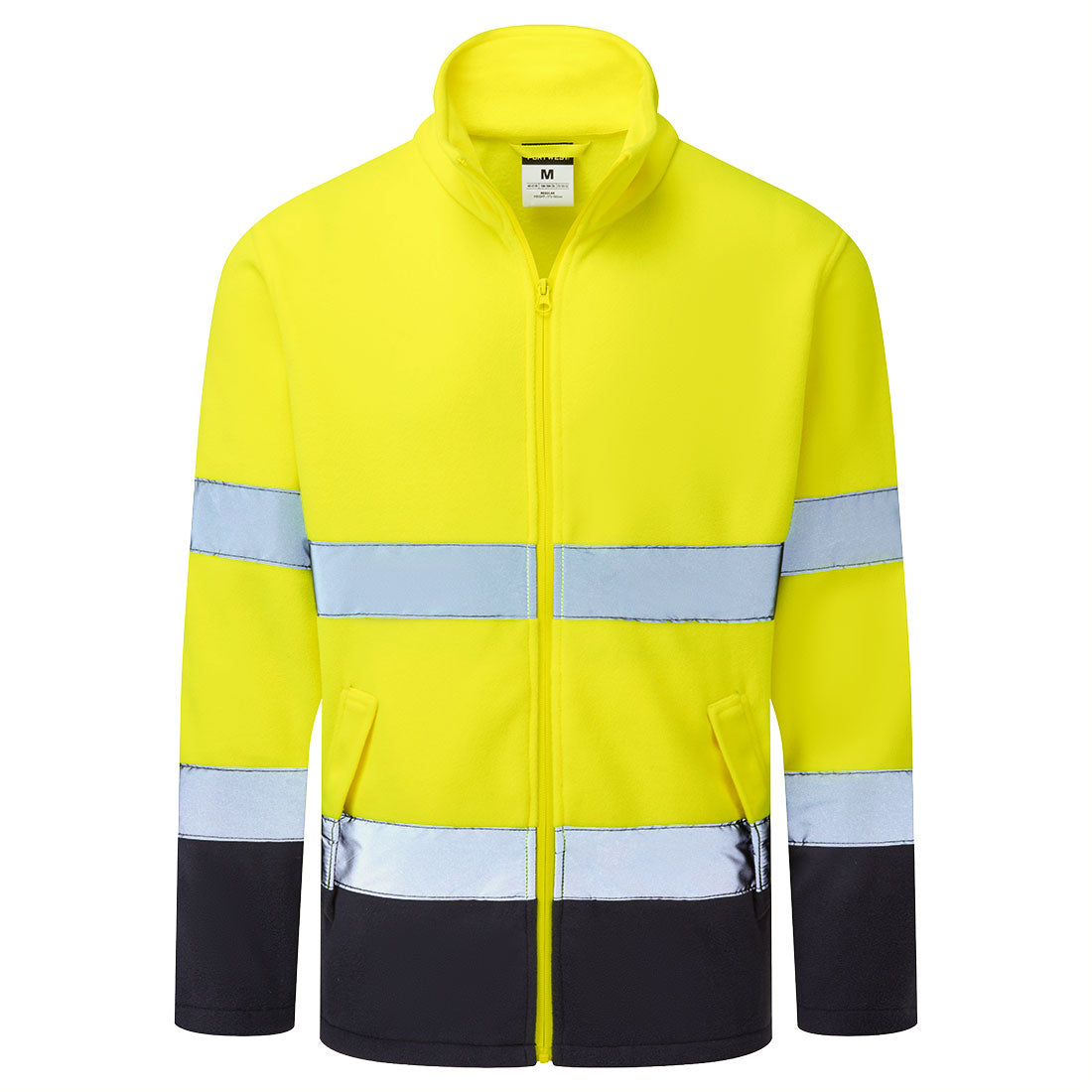 ES1 Essential Hi-Vis Contrast Fleece - YNRR