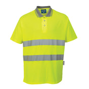 ES1 Essential Hi-Vis Polo Shirt S/S - YERR
