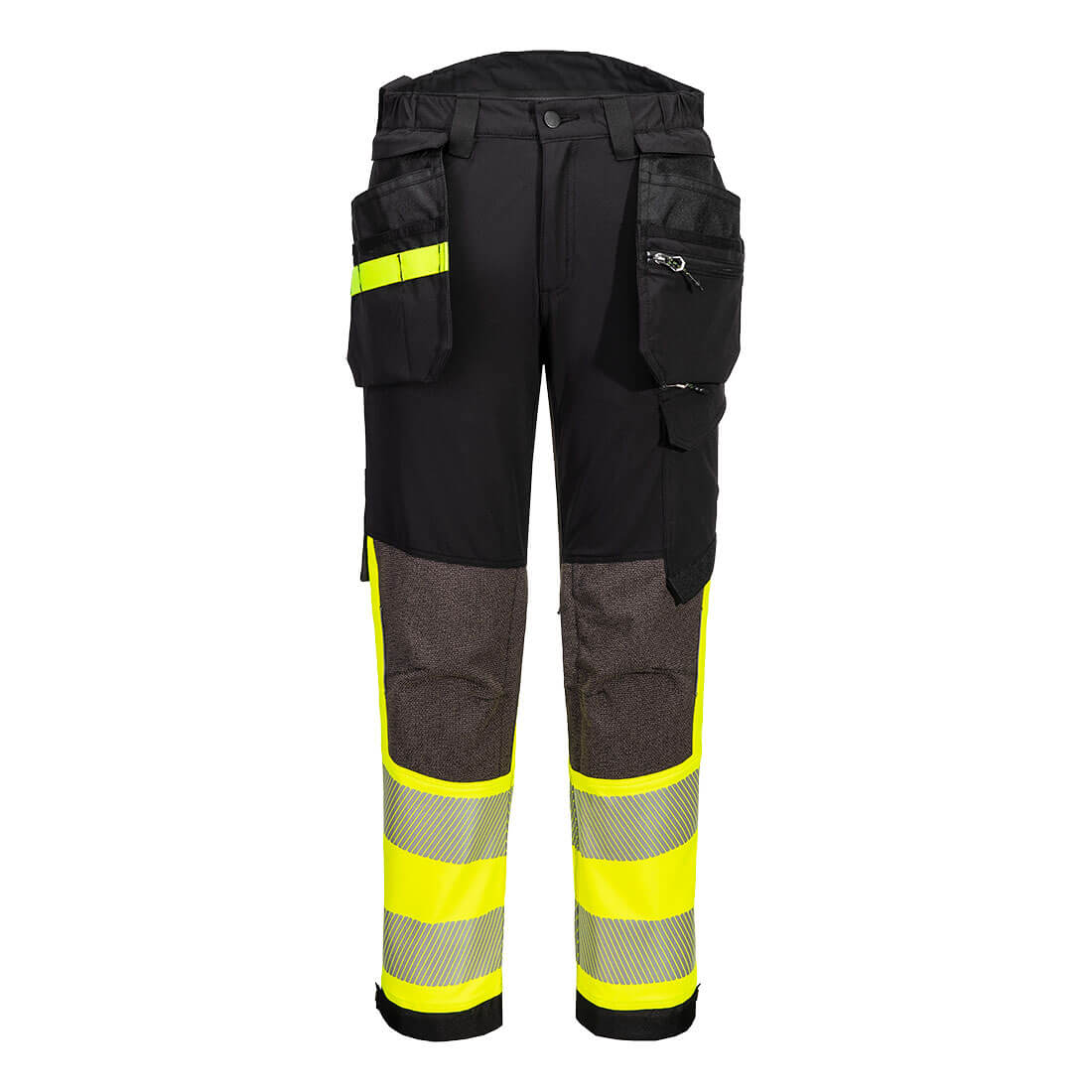 EV4 Hi-Vis Stretch Detachable Holster Class 1 Trousers - YBSS