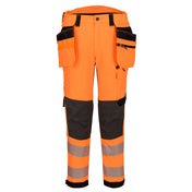 EV4 Hi-Vis Stretch Detachable Holster Class 2 Trousers - OBRR
