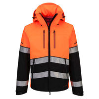 Hi-Vis 3 Layer Waterproof Shell Jacket | EV4 EV465