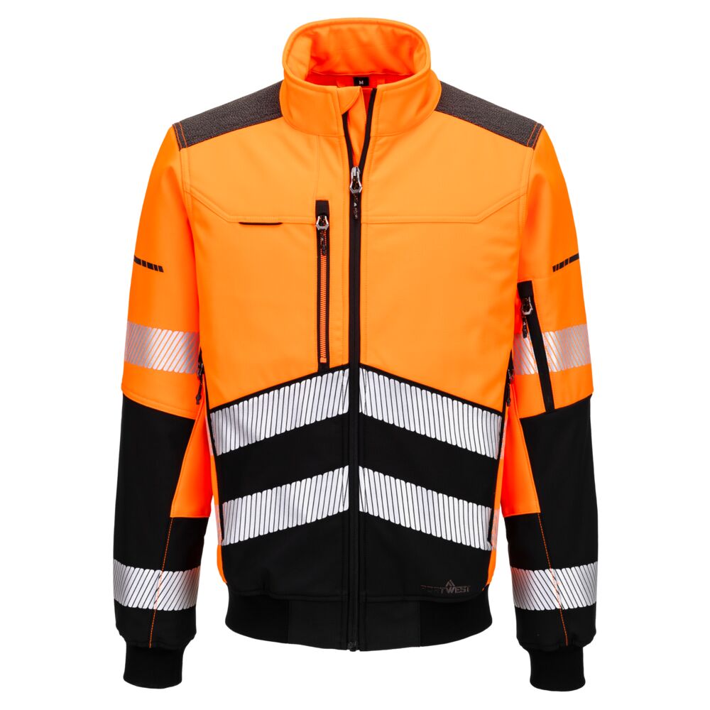 EV4 Hi-Vis Softshell Bomber (3L) - OBRR