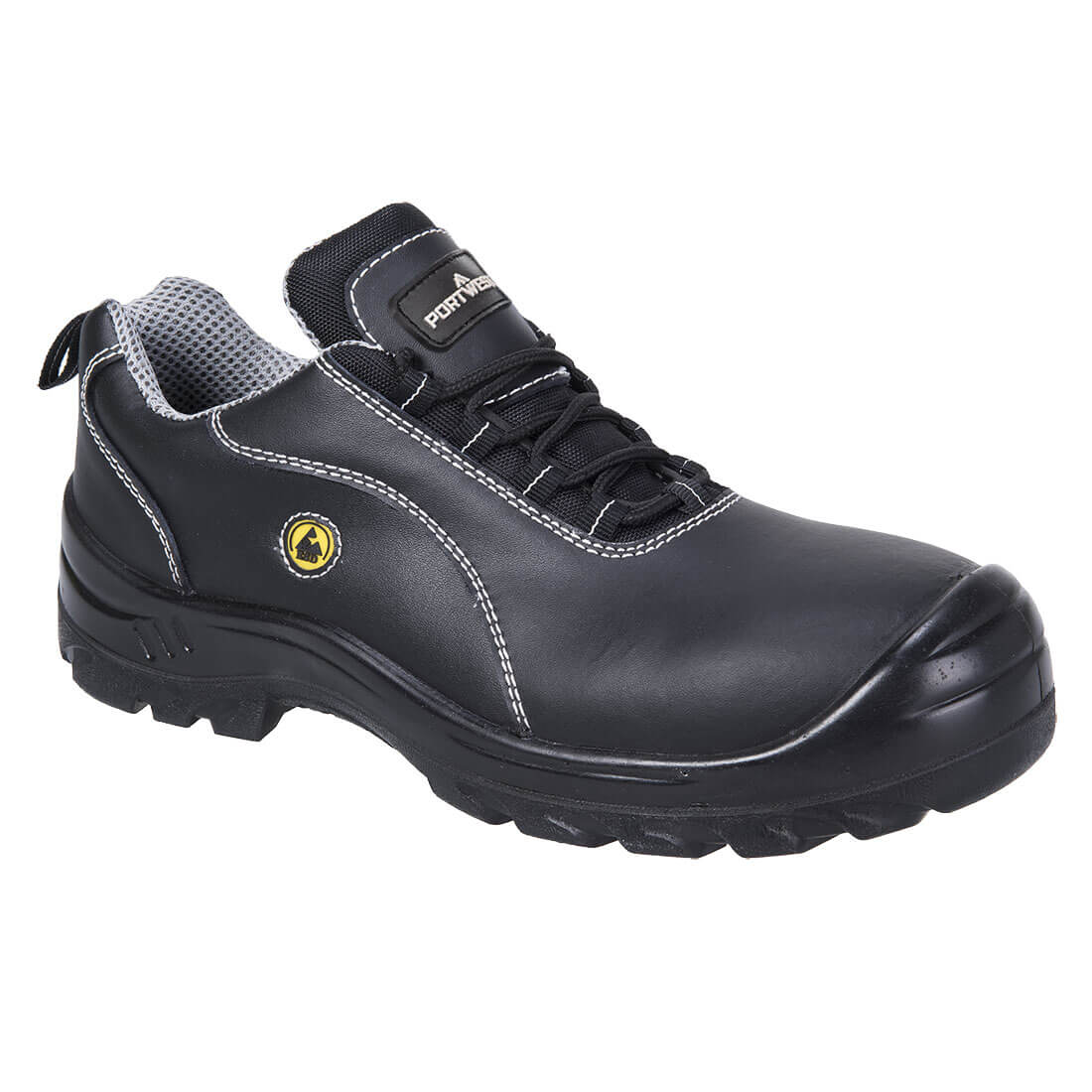 Portwest Compositelite ESD Leather Safety Shoe S1 - BKRR