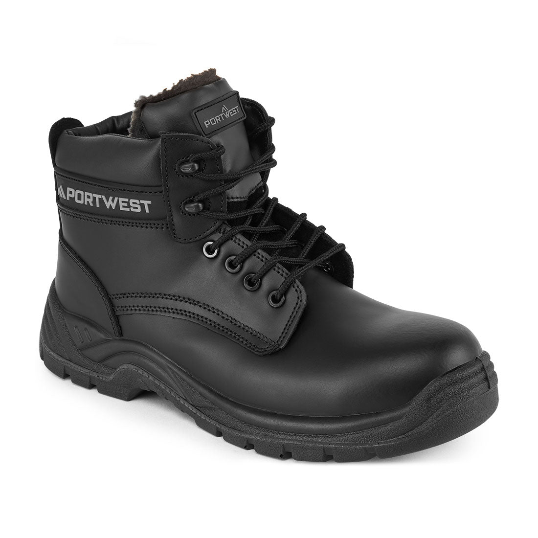 Composite Leather Winter Ankle Boot S3S SR - BKRR