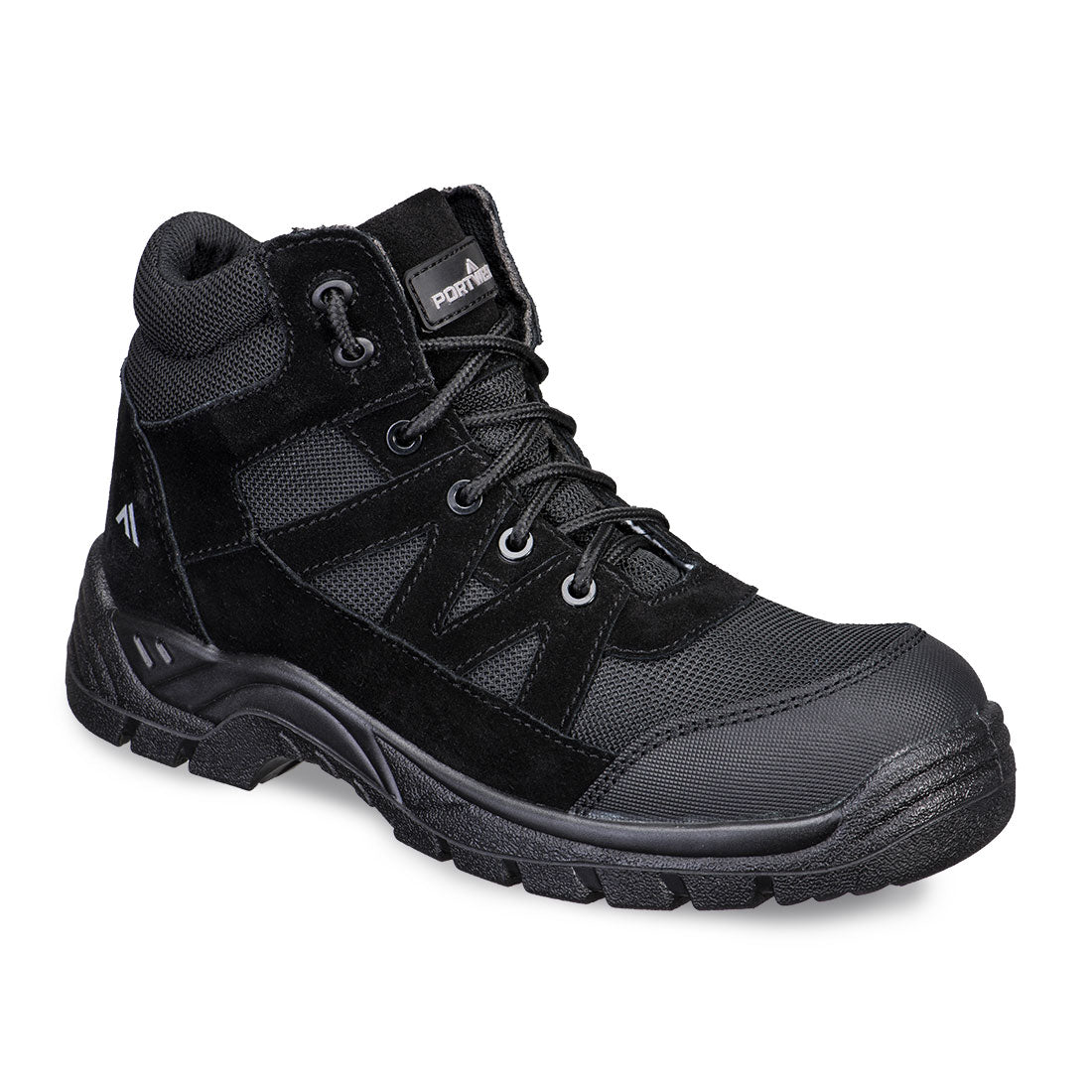 Composite Textile and Suede Ankle Boot S1PL SR FO - BKRR