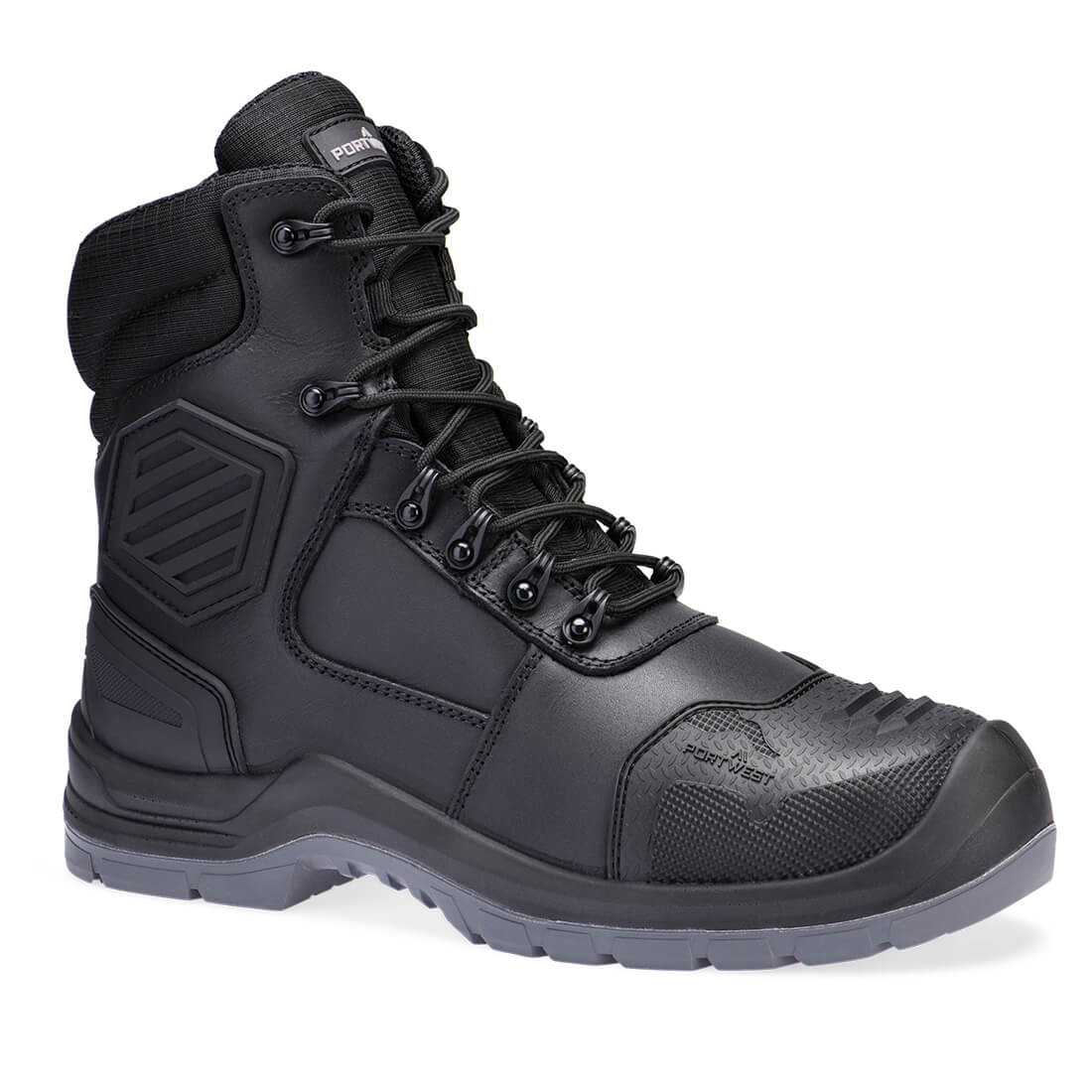 Composite Leather Mid Boot S7L HRO M CI LG SC AN SR FO - BKRR