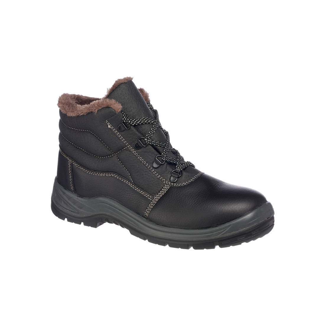 Steel Leather Winter Ankle Boot S3 SRC - BKRR