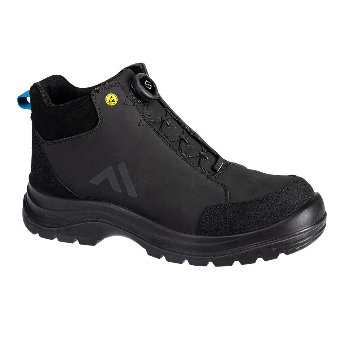 Composite Action Nubuck Mid Boot S3S ESD SR FO - BKB