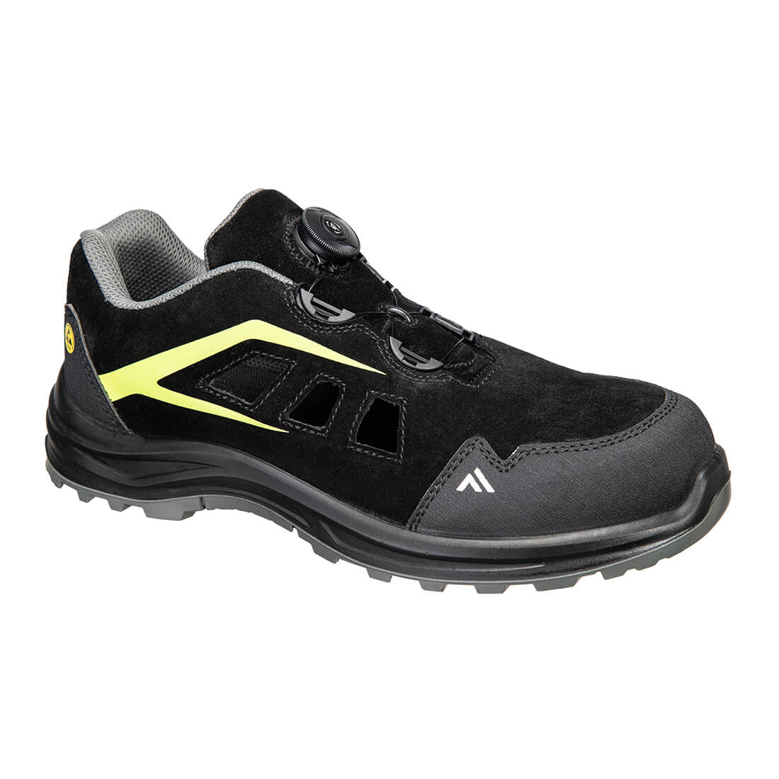 Composite Cow Suede Leather Sandal S1 ESD SR FO - BGNR