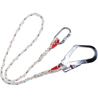 Single 1.5m Restraint Lanyard with Scaffold Hook | FP21