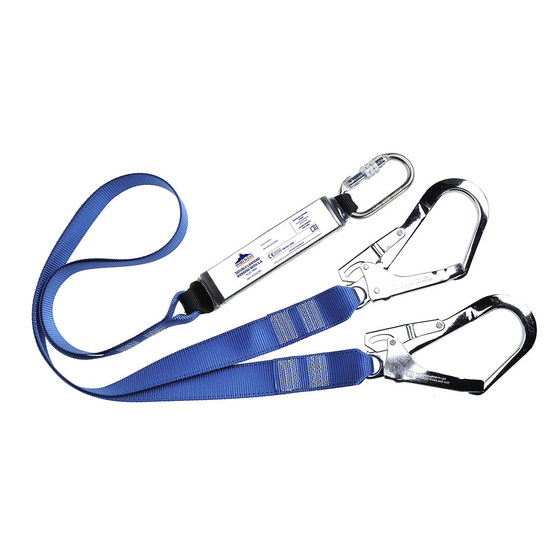 Double Webbing 1.8m Lanyard With Shock Absorber - RBR