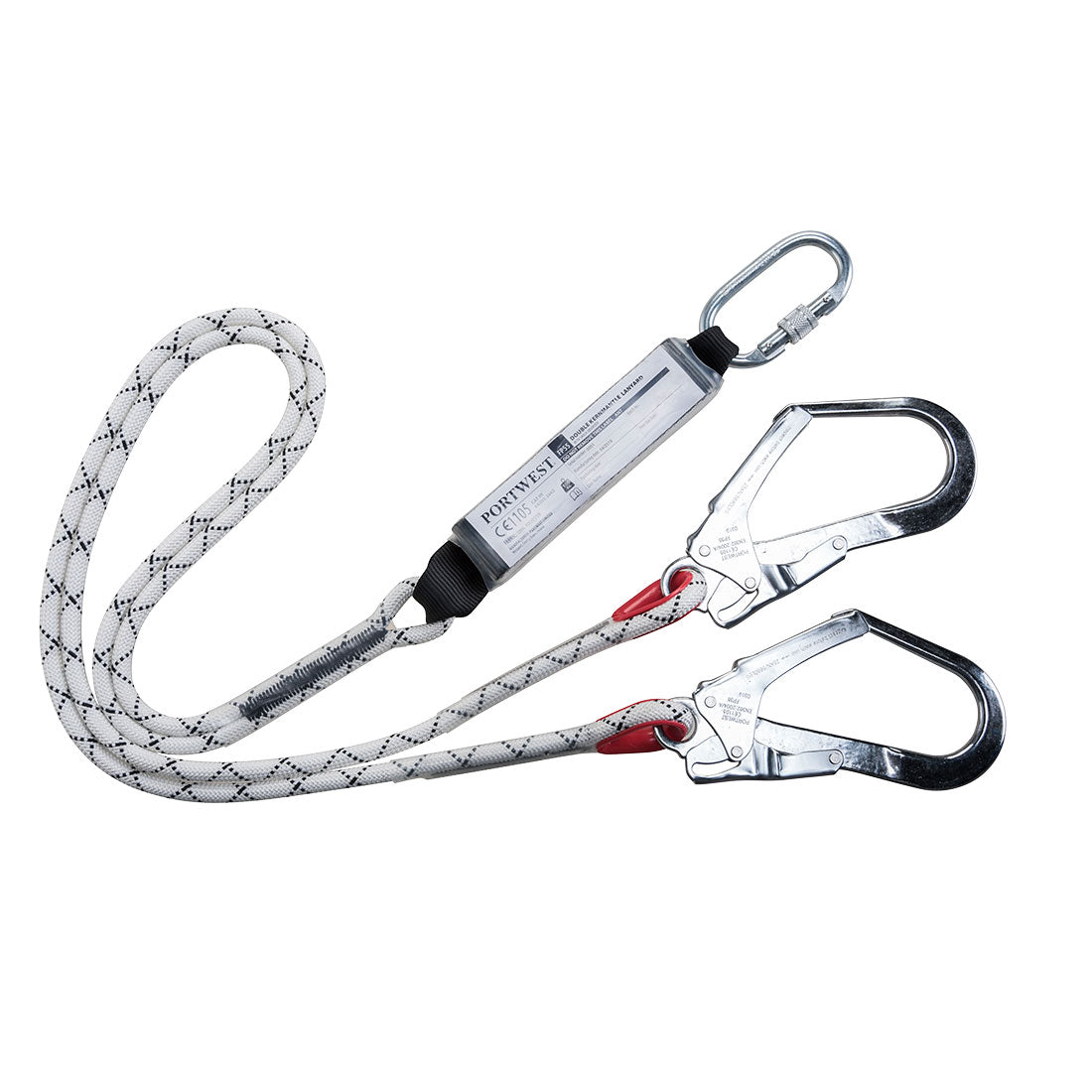 Double Kernmantle 1.8m Lanyard With Shock Absorber - WHR