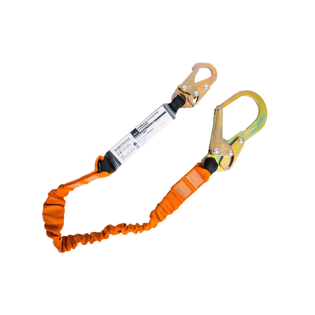 Single 140kg 1.8m Lanyard with Shock Absorber - K1R