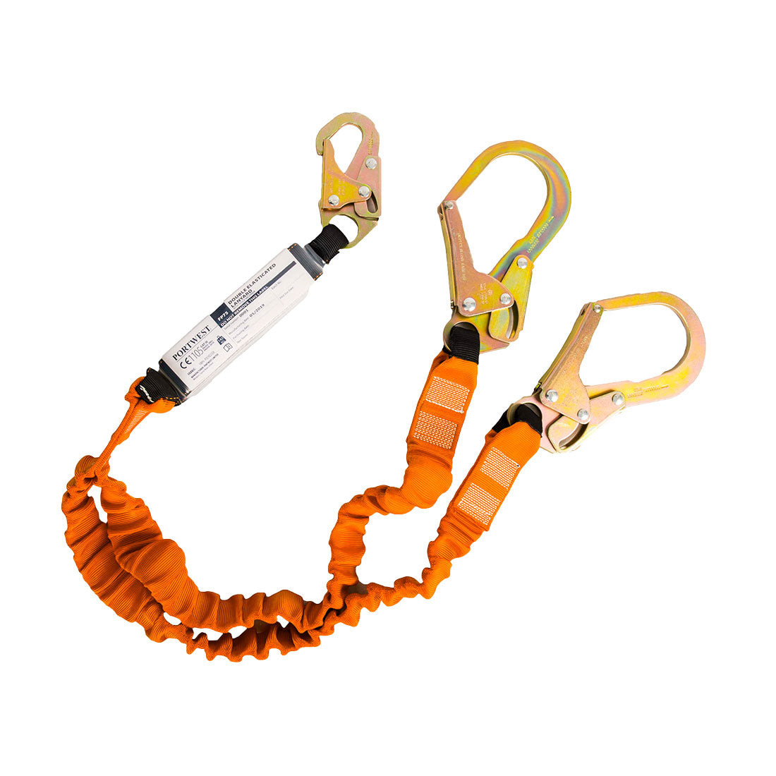 Double 140kg 1.8m Lanyard with Shock Absorber - K1R