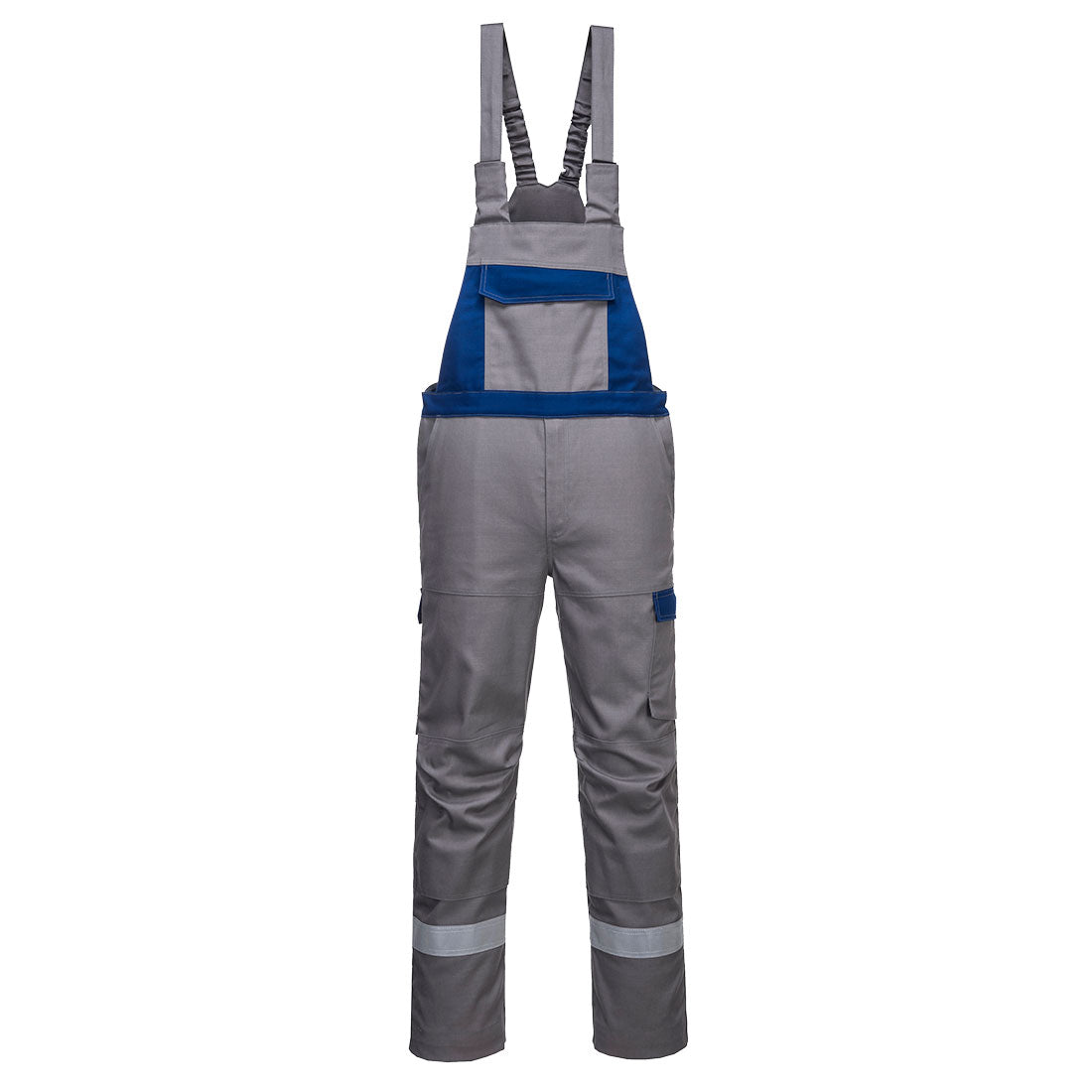Bizflame Industry Two Tone FR Bib and Brace - GRRR