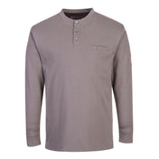 Bizflame Knit FR Long Sleeve Henley - GRRR