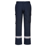 Bizflame Work Lightweight Stretch Panelled FR Trousers - NVRR