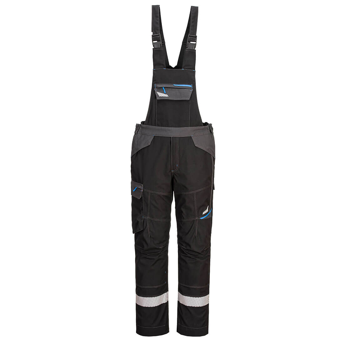 WX3 Modaflame Work FR Bib and Brace - BKRR