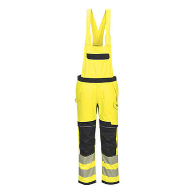 PW3 Modaflame Work Hi-Vis Multi-Norm FR Bib and Brace - YBRR