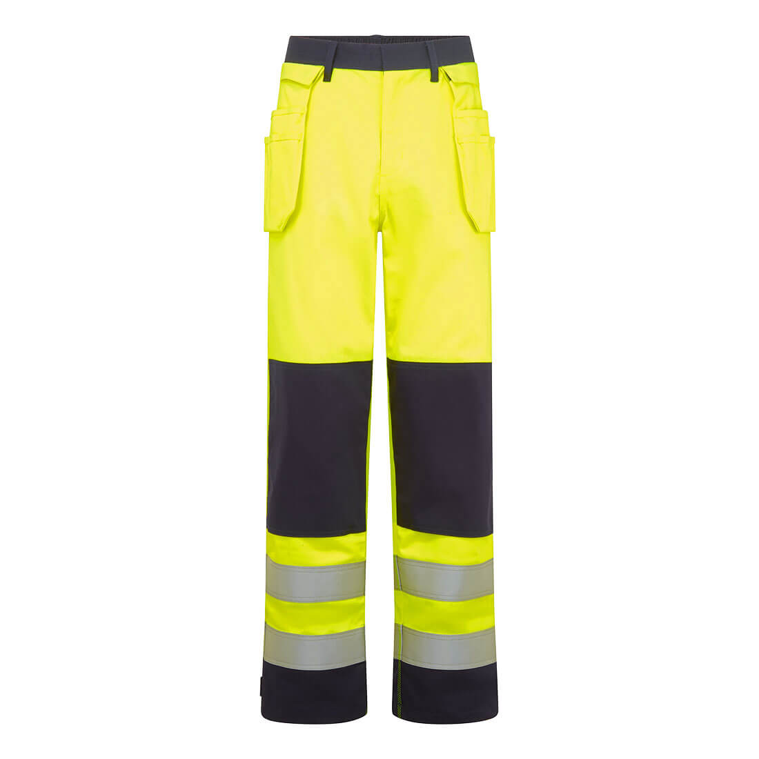 Bizflame Work Hi-Vis Contrast FR Holster Trousers - YNRR