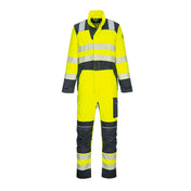 PW3 Modaflame Work Hi-Vis Multi-Norm FR Coverall - YNRR