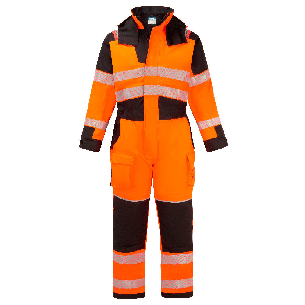 PW3 Modaflame Rain+ Hi-Vis Multi-Norm FR Winter Coverall - OBRR