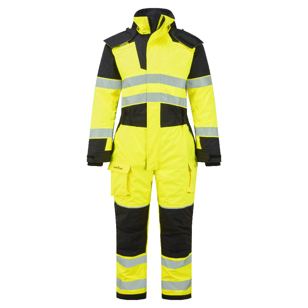 PW3 Modaflame Rain+ Hi-Vis Multi-Norm FR Winter Coverall - YBRR