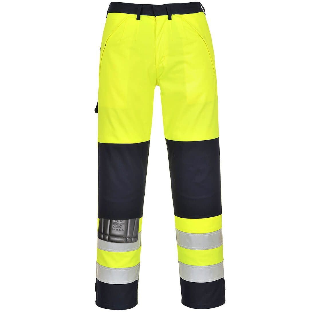 Bizflame Work Hi-Vis Multi-Norm Contrast FR Trousers - YNRR