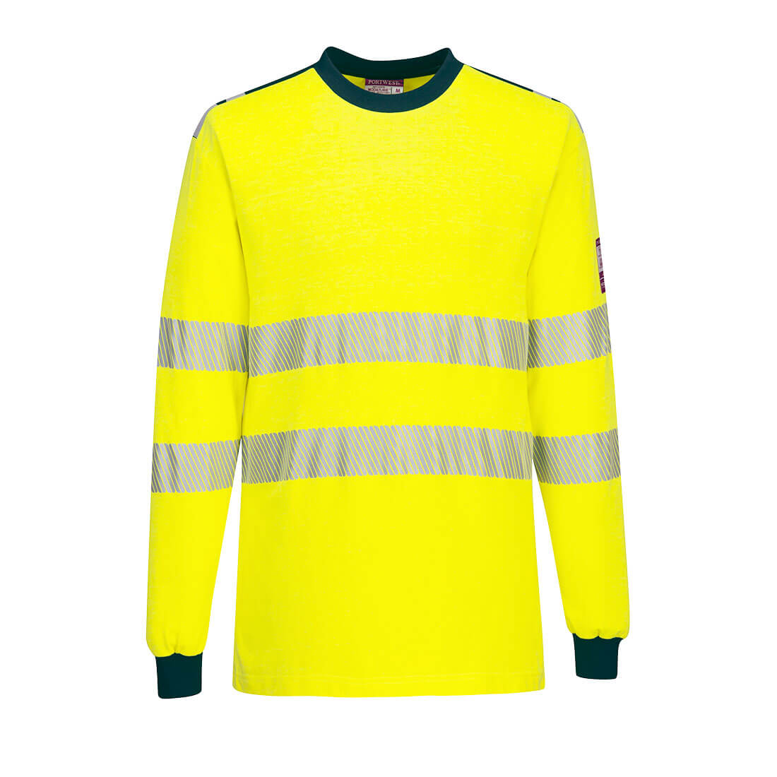 PW3 Modaflame Knit Hi-Vis FR Long Sleeve T-Shirt - YNRR