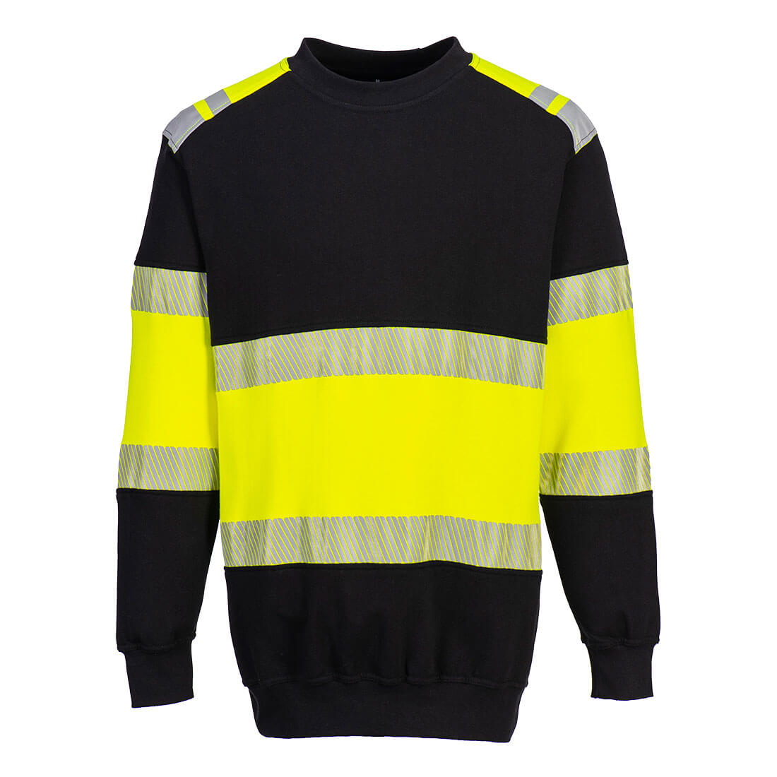 PW3 Modaflame Knit Hi-Vis Class 1 FR Sweatshirt - YBRR