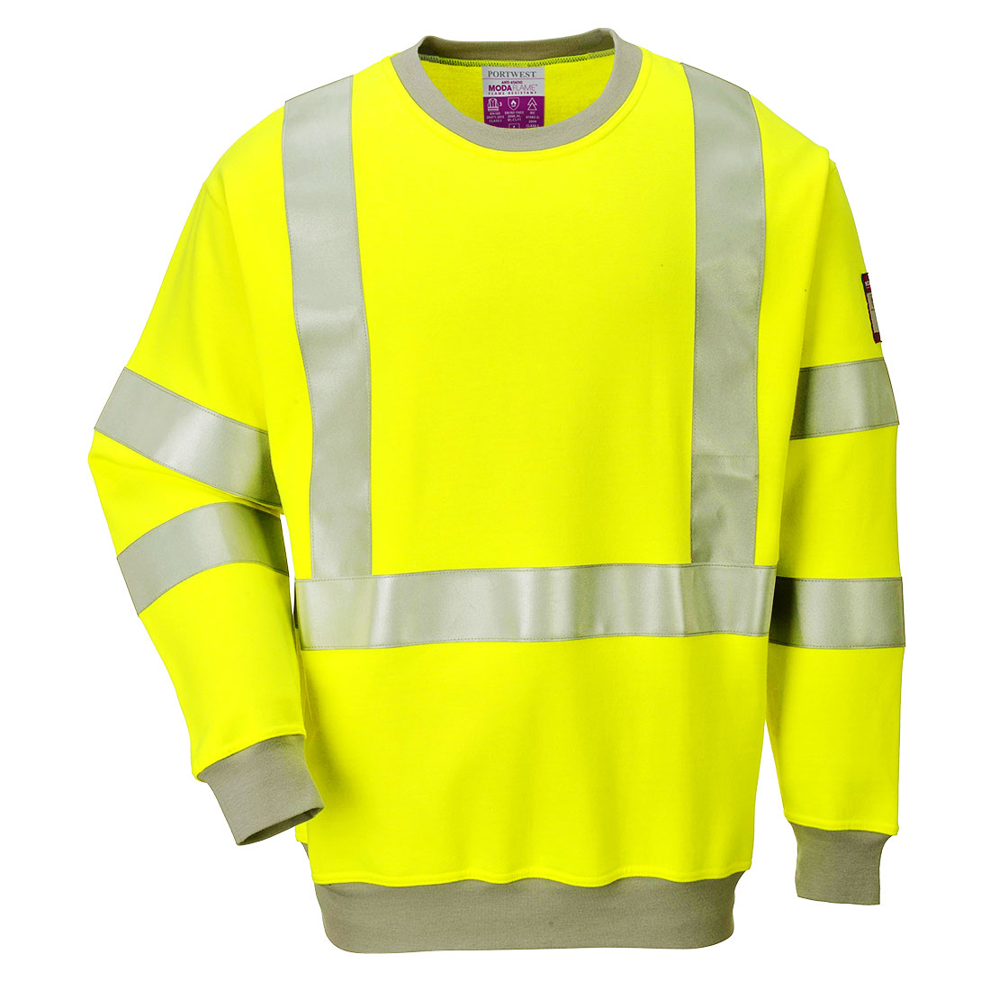 Modaflame Knit Hi-Vis FR Sweatshirt - YERR