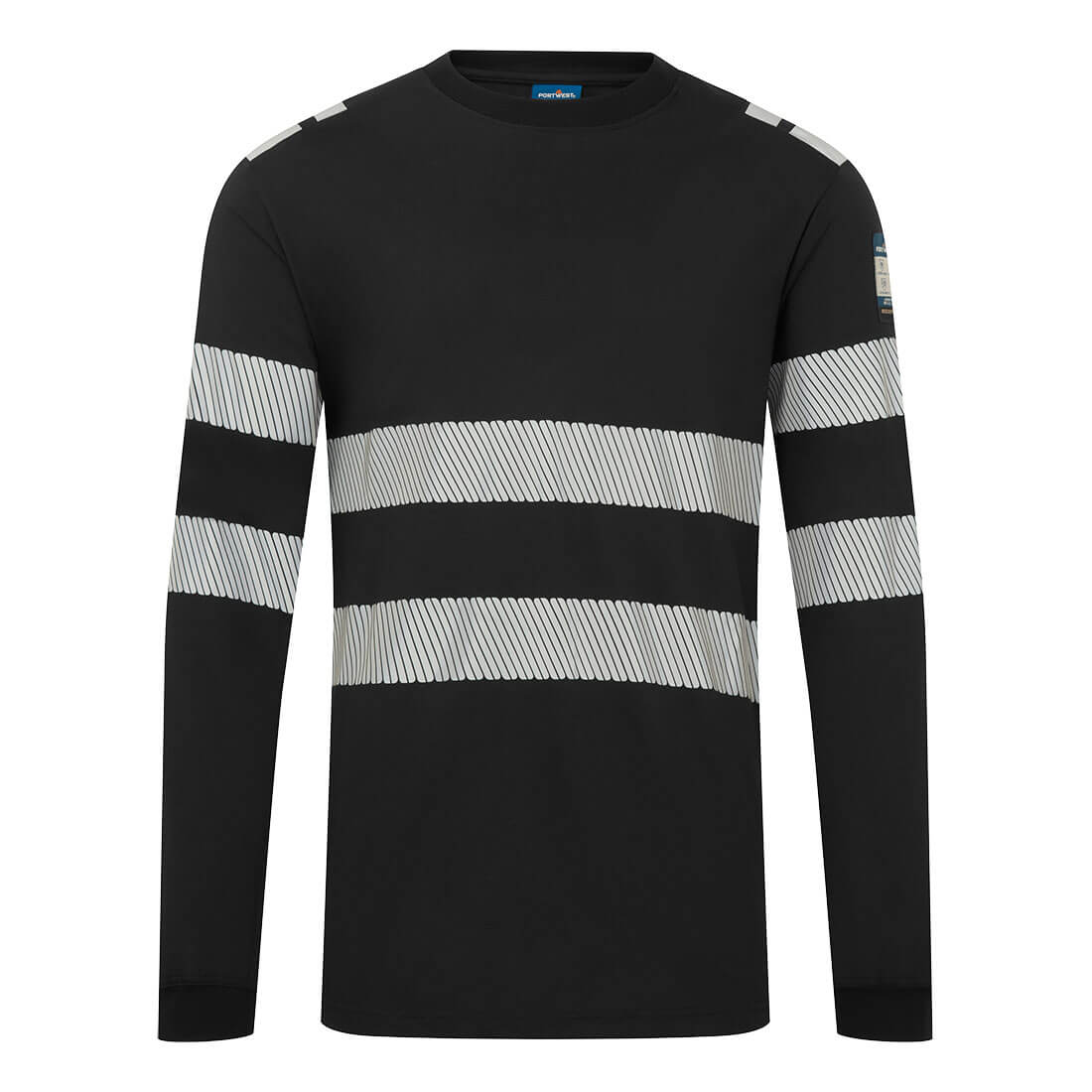PW3 Modaflame Knit FR Long Sleeve T-Shirt - BKRR