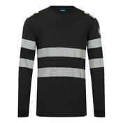 PW3 Modaflame Knit FR Long Sleeve T-Shirt - BKRR