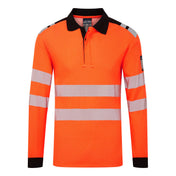 PW3 Modaflame Knit HVO FR Long Sleeve Polo Shirt - OBRR