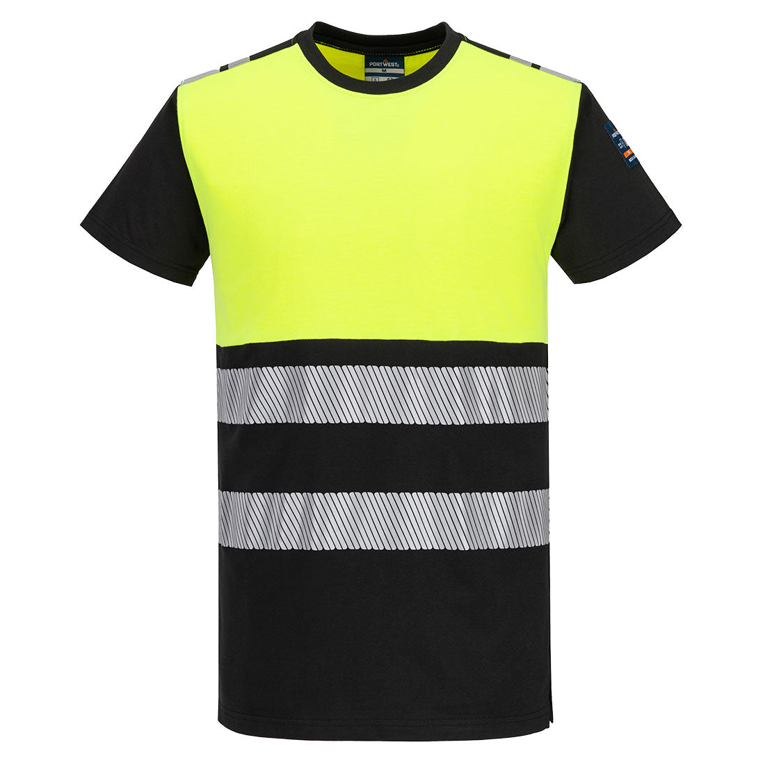 PW3 Modaflame Knit Hi-Vis Class 1 FR Short Sleeve T-Shirt - YBRR