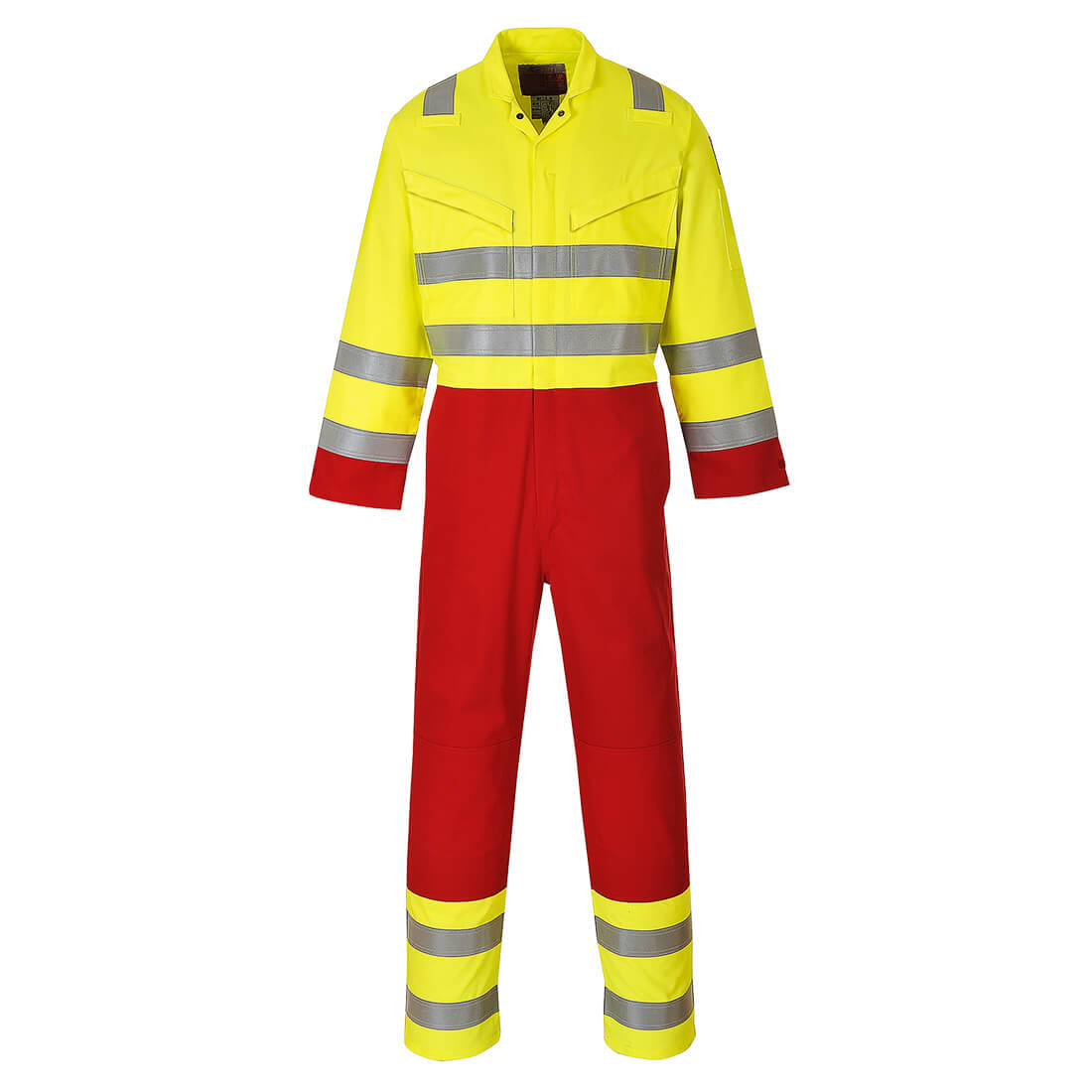 Bizflame Work Hi-Vis Contrast FR Coverall - YERR