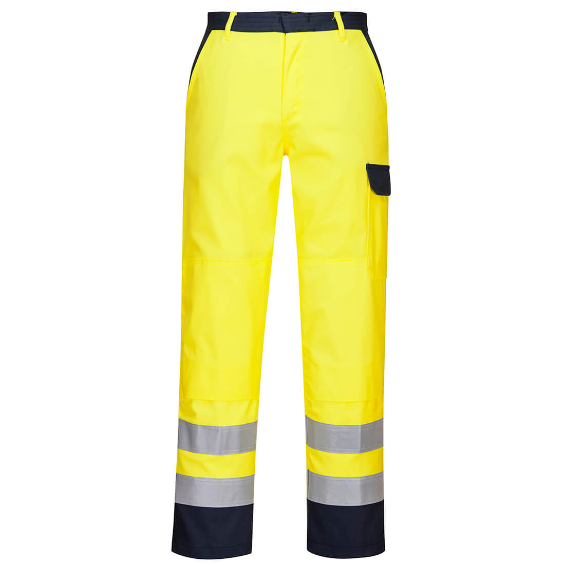Bizflame Work Hi-Vis Contrast FR Trousers - YERR