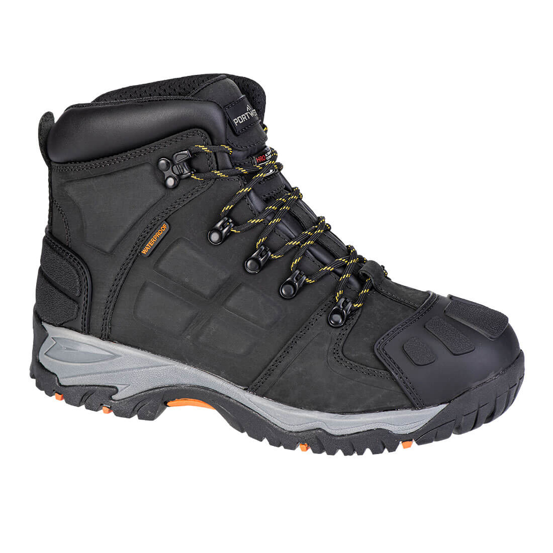 Steel Leather Ankle Boot S7 HRO CI LG SR SC FO - BKRR