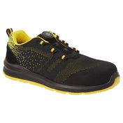 Composite Textile Wire Lace Trainer S1P SRC - BKY