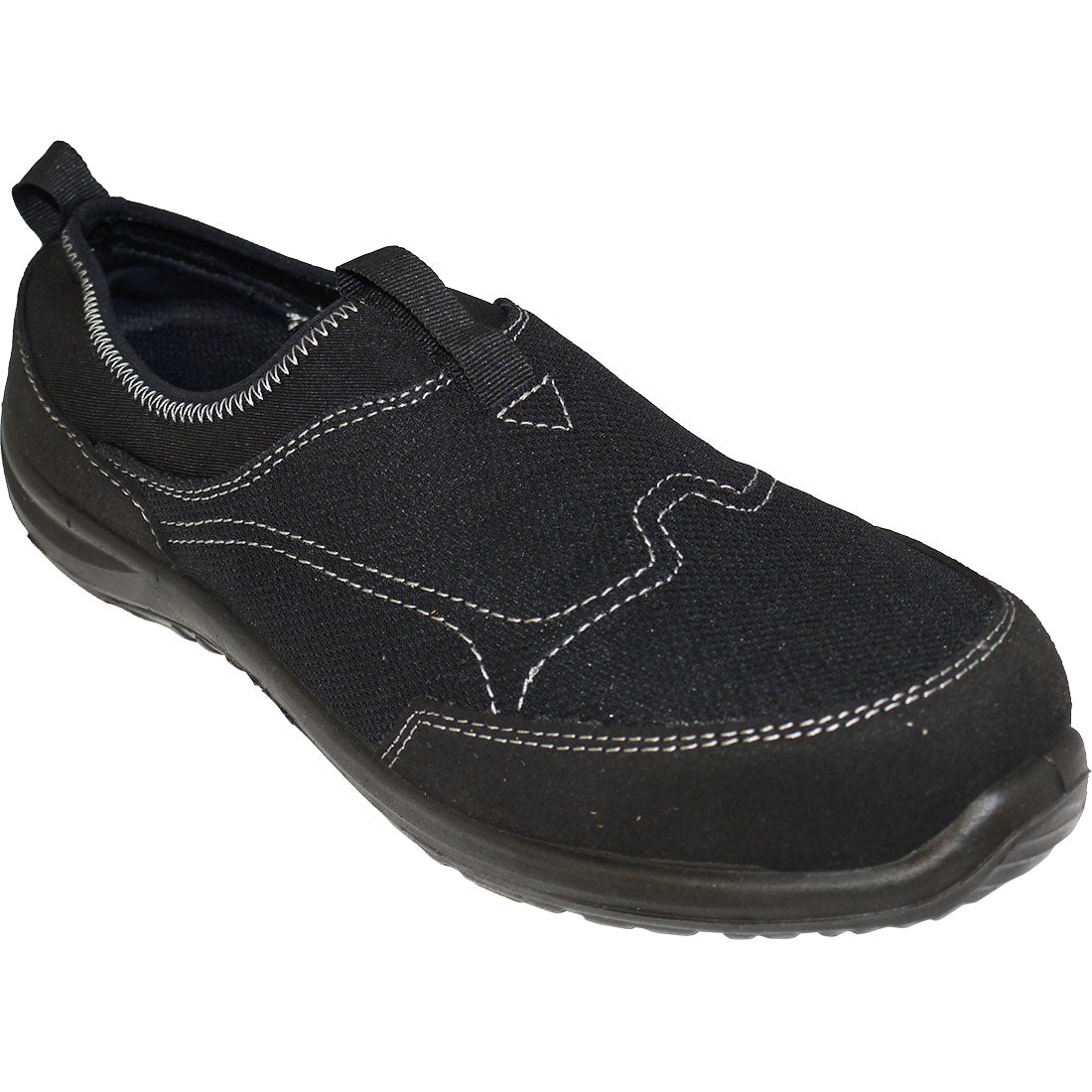 Steelite Tegid Slip On Trainer S1P - BKRR