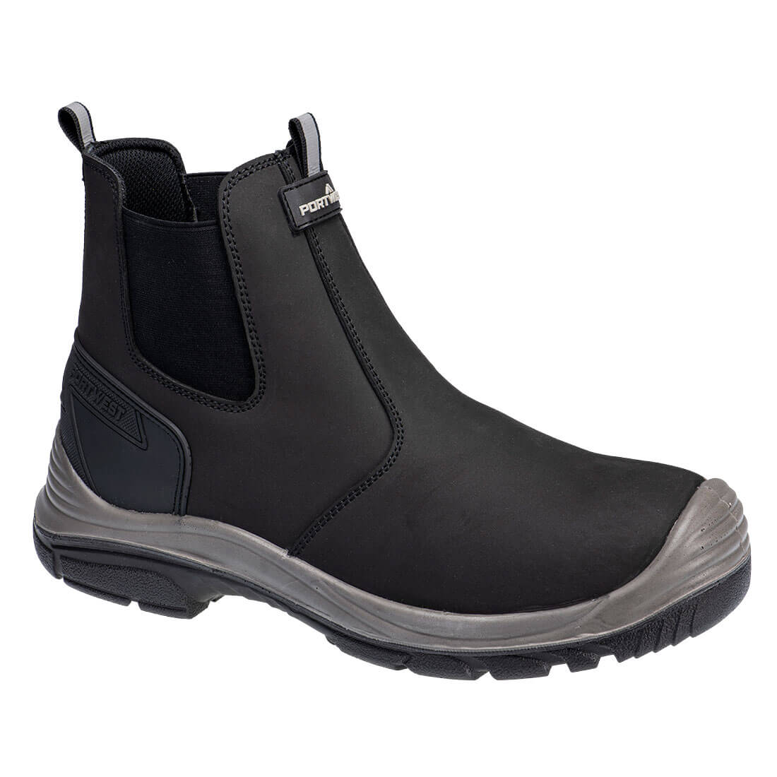 Steel Action Nubuck Dealer Boot S7 SC FO SR - BGY