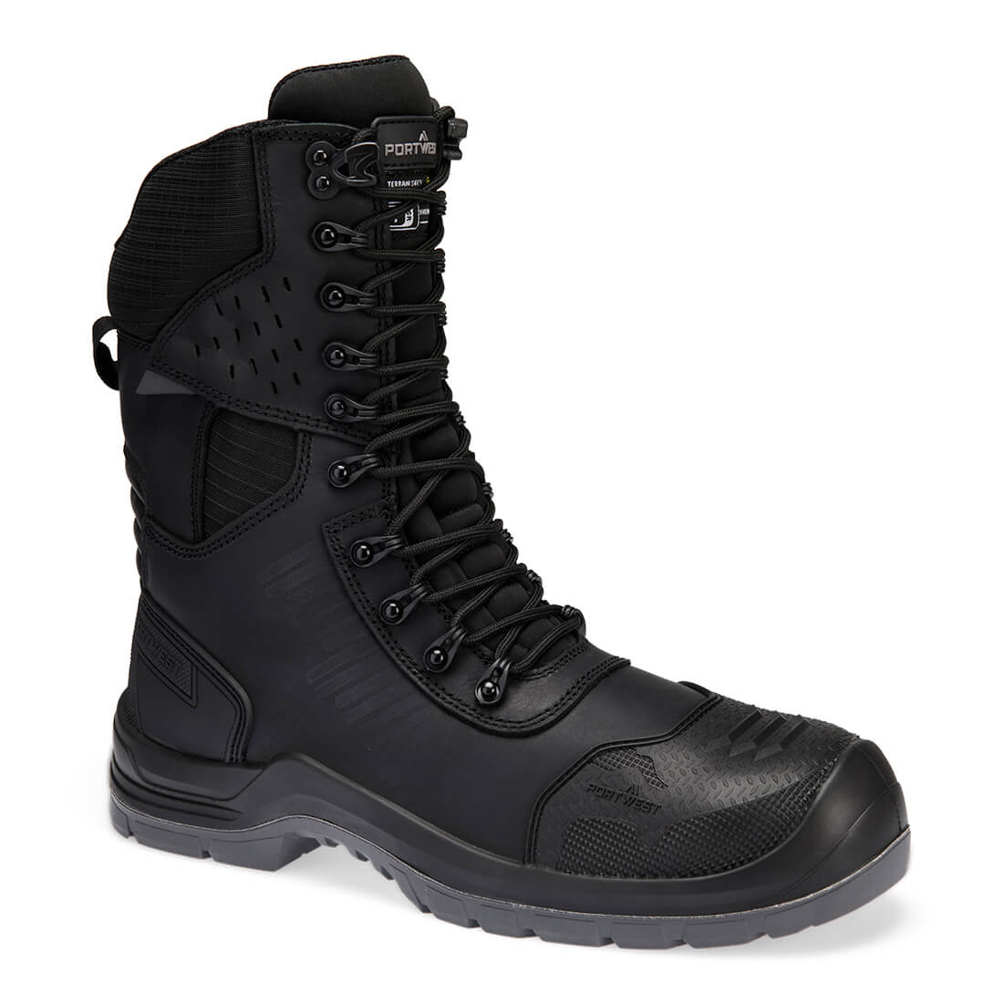 Composite Leather High Boot S7L ESD HRO LG FO SC CI SR - BKRR