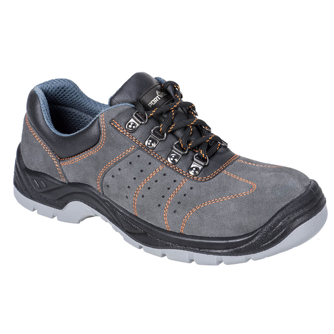 Steel Suede Leather Low Shoe S1P SR FO - GRRR