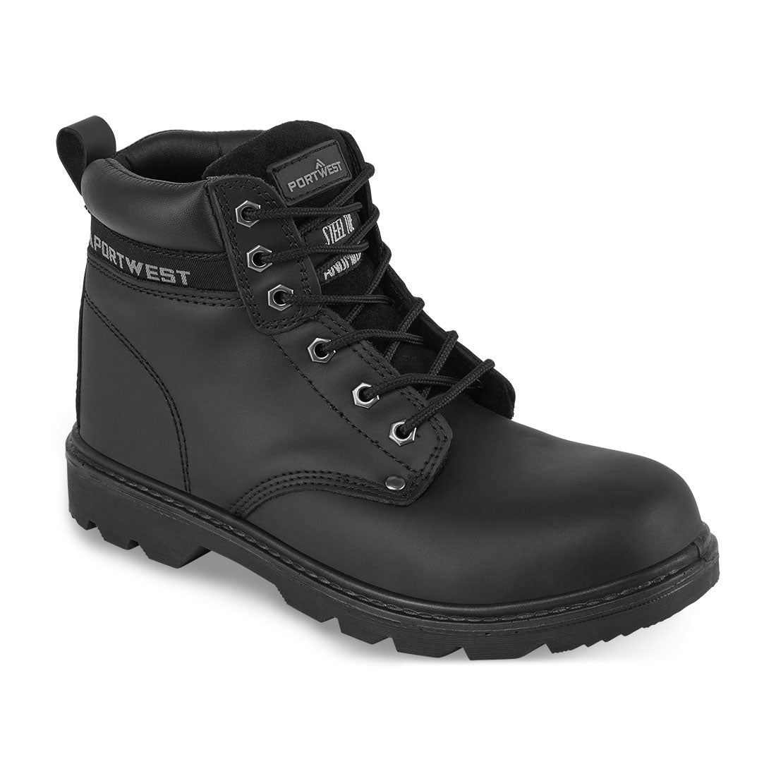 Steel Leather Ankle Boot S3 SR - BKRR