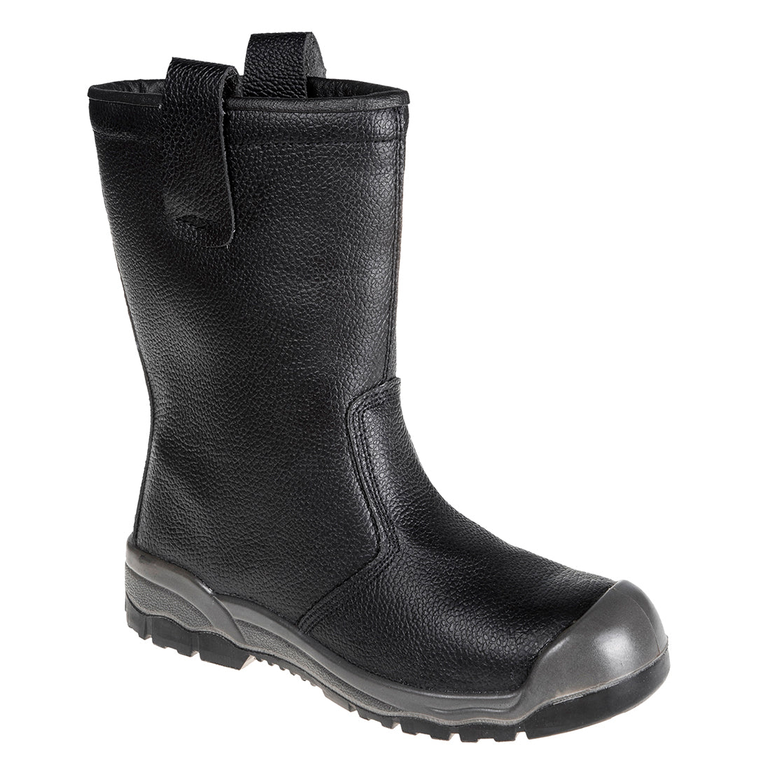 Steel Action Leather Rigger Boot S1P SR - BKRR
