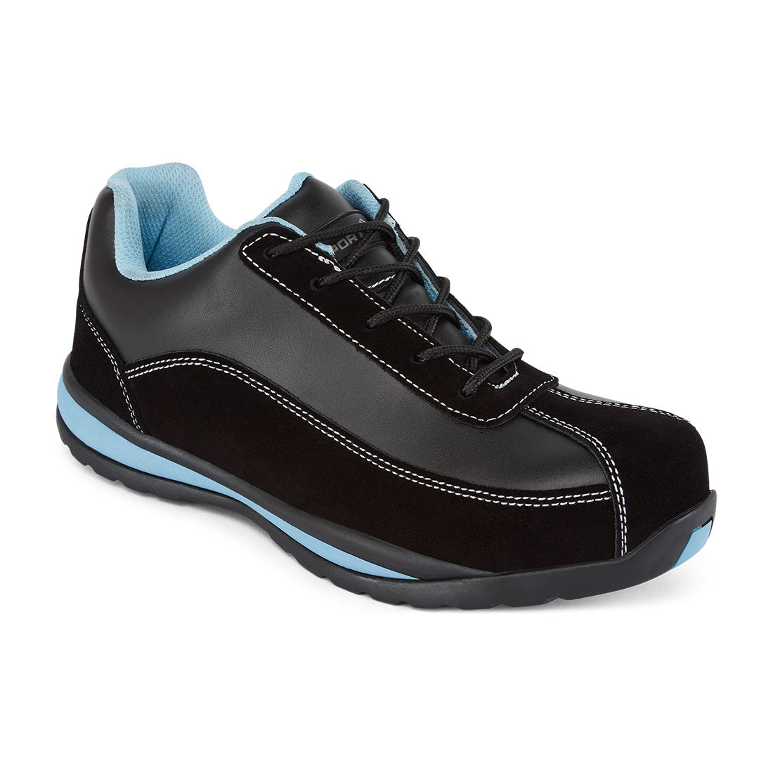 Steel Leather Trainer S1P HRO SR - BKRR