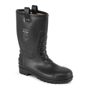 Steel PVC Rigger Boot S5 FO CI - BKRR