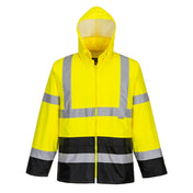 Hi-Vis Contrast Classic Rain Jacket - YBRR