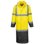 Hi-Vis Contrast Raincoat 122cm - YBRR