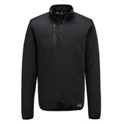 KX3 Sport Textured 1/4 Zip Sweatshirt - BKRR
